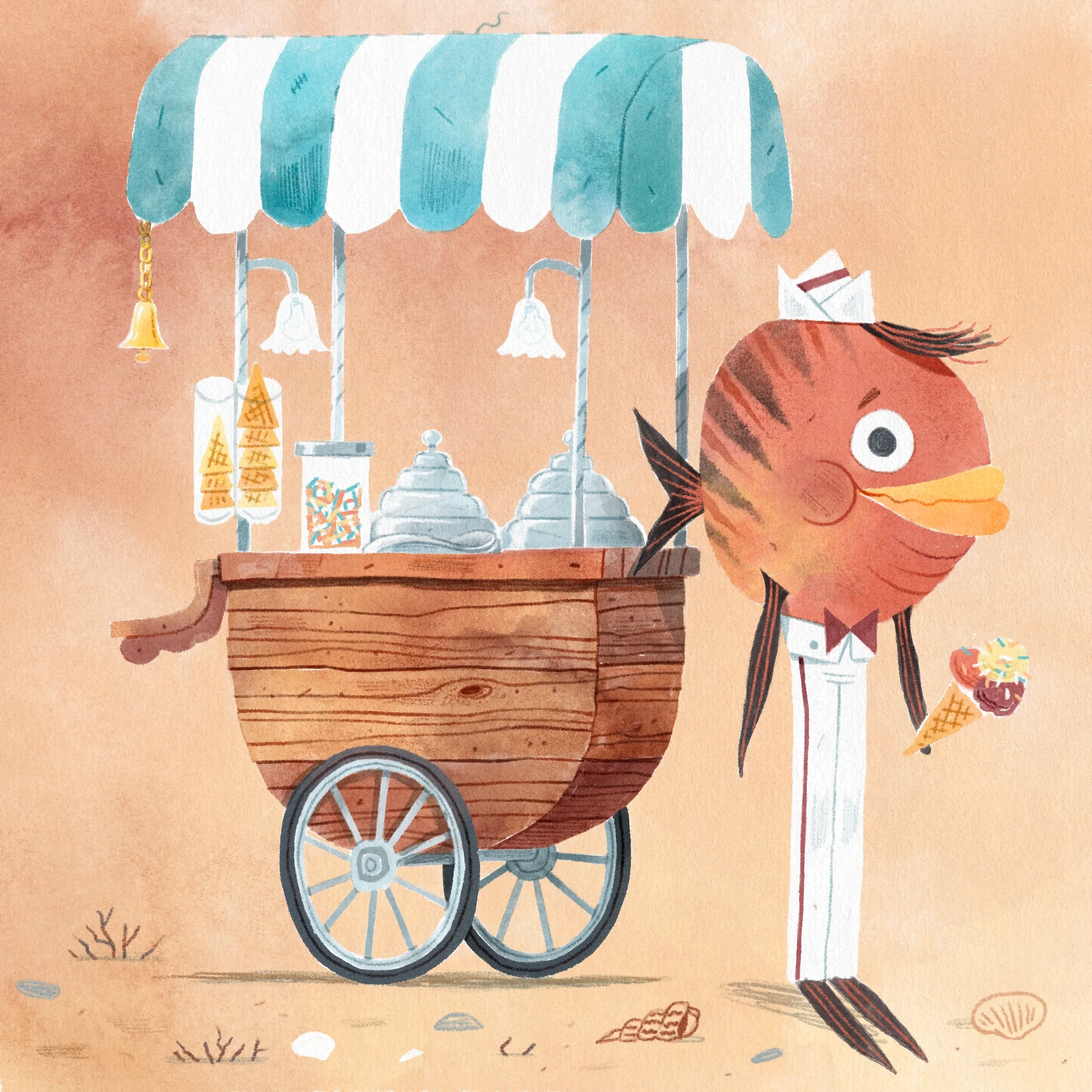 Illustration by Simone Fumagalli, work 14