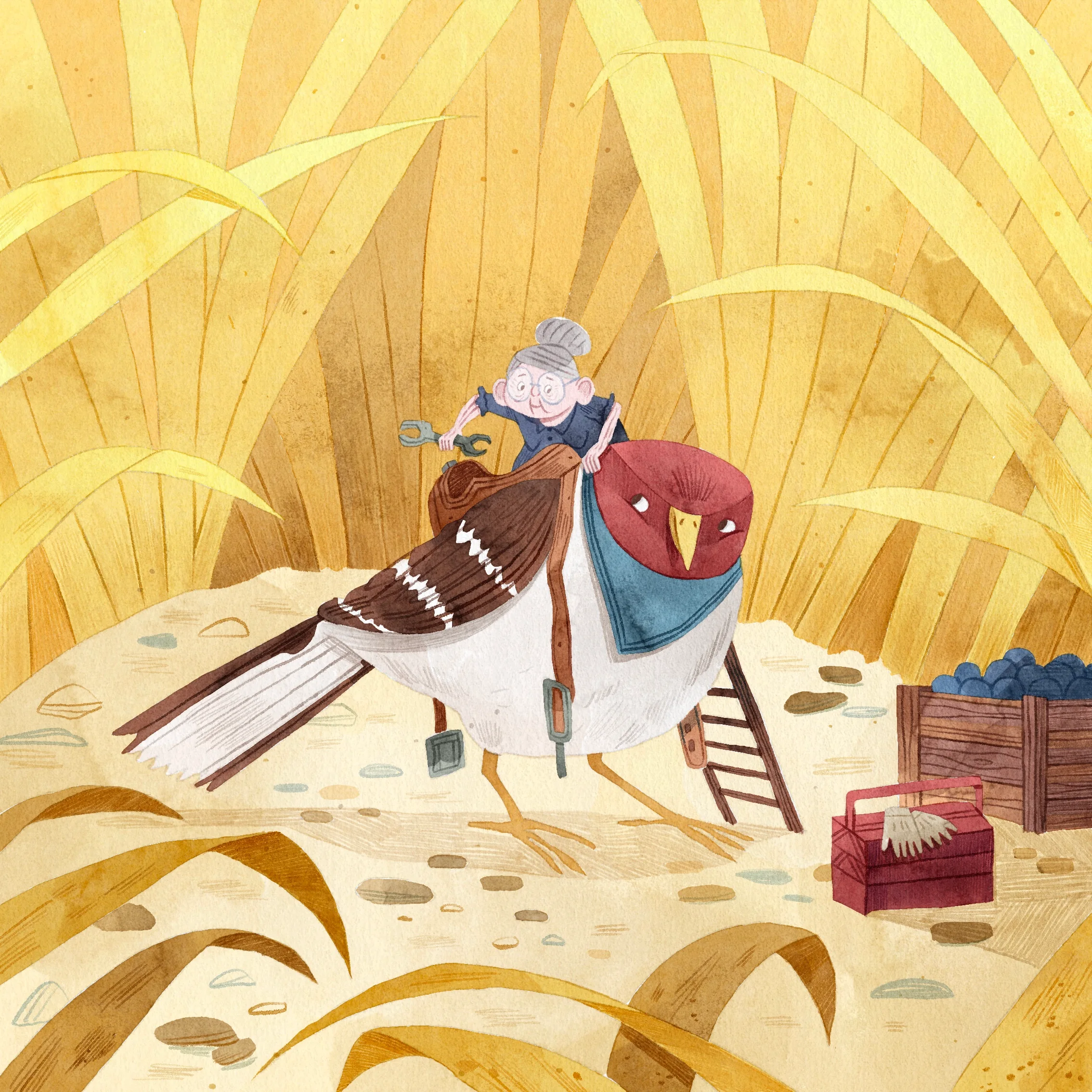 Illustration by Simone Fumagalli, work 16